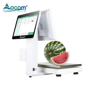 Balance commerciale numérique avec écran tactile pour magasin de fruits, Machine de pesage électronique 30kg - Product Image 3