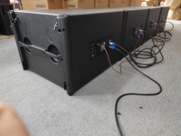 KA208 Enceinte passive à deux voies avec deux haut-parleurs néodyme de 8 pouces, système audio professionnel pour scène et sonorisation en direct