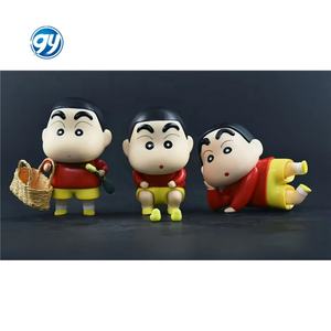 Statuetta Modello Collezionabile di Shinnosuke Crayon Shinchan Rilassato in Posizione Laterale con Scatola - Product Image 3