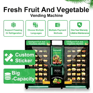 Máquina Expendedora <span class=keywords><strong>de</strong></span> Alimentos Frescos con Pantalla Táctil <span class=keywords><strong>de</strong></span> 32 Pulgadas, Elevador Automático <span class=keywords><strong>de</strong></span> Eje X-Y, Marco <span class=keywords><strong>de</strong></span> Acero Metálico, Wi-Fi, 4G LTE, Compresor - Product Image 4