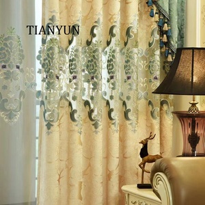 Rideaux occultants en polyester 100% brodés, design <span class=keywords><strong>moderne</strong></span> et luxueux, les plus populaires, pour les chambres d'hôtel - Product Image 3