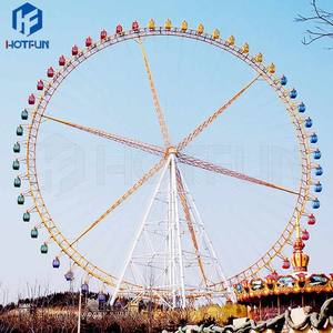 Équipement électronique attraction parc manèges quatre-vingt-huit mètres en alliage d'aluminium grande roue à vendre - Product Image 4