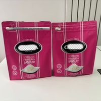 Grossiste Emballage imprimé personnalisé Sac de riz scellé sur 8 côtés pour 5kg 10kg
