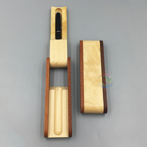 WENWI Wholesale Luxury Custom Wood Empty Gift <b>Pen</b> Packaging <b>Box</b> - Product Image 3