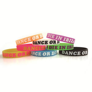 Make Your Own Rubber <strong>Wristbands</strong> with Message or logo Custom Silicone Bracelets and Personalized Wrist Band Rubber Bracelet - Product Image 1