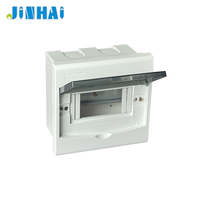Boîtier de distribution encastré en plastique à 6 voies JINHAI, certifié 3C/CE, indice de protection IP30, 220-380V 150A, pour usage domestique intérieur