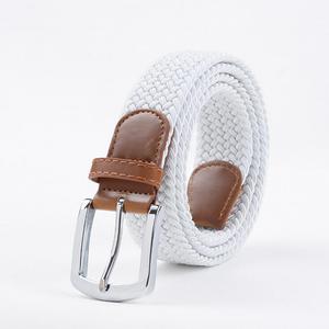 Mode Sport Stof Riemen Heren Stretch Geweven Riem Golfgordels - Product Image 2