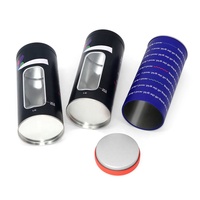 Échantillons Gratuits en Gros, Boîte Ronde Personnalisable en Fer Blanc de Qualité Alimentaire avec Couvercle pour Emballage Cadeau Thé Café OEM ODM