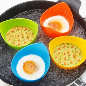 Molde de Silicona para Huevos, Sartén para Huevos Reutilizable, Accesorios de Cocina, para Microondas, Libre de BPA, Apto para Lavavajillas - Product Image 4
