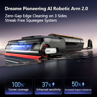 Aspirateur robot portable 5-en-1 22000Pa avec fonction serpillière, poignée pistolet de qualité professionnelle, Dreame T50 Mix autonettoyant, pour sols extérieurs et voitures