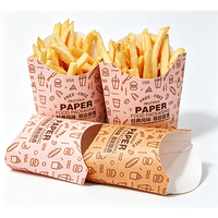 Boîtes alimentaires en papier couché personnalisées, emballages portables pour combo burger et frites, fabricant de contenants à emporter