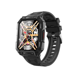 Nouvelle Montre Intelligente Robuste F307 Étanche IP67 de 2025 avec Grand Écran HD, Appels Sans Fil, Moniteur de Fréquence Cardiaque et d'Oxygène Sanguin, Compatible - Product Image 6