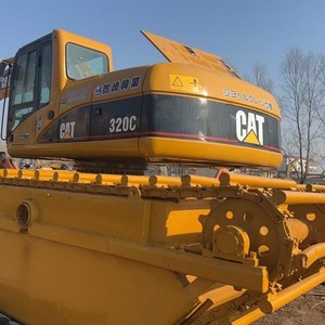 Excavatrice sur chenilles Cat 320C d'occasion pour chaîne d'approvisionnement mondiale, excavatrice amphibie tout-terrain, machine de terrassement flottante, au meilleur <span class=keywords><strong>prix</strong></span> - Product Image 2