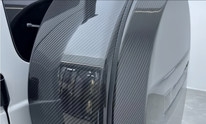 Pour mercedes-benz <span class=keywords><strong>G50</strong></span> G63 W463 W464 Bodykit avant sec en Fiber de carbone pneu de secours couverture plaque queue aile Spoiler Modification avant - Product Image 3