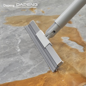 ไม้กวาดวิเศษแบบใหม่ 3 in 1 ที่ปัดพื้น ผ้าคลุมไม้ถูพื้นซิลิโคน ไม้กวาดห้องน้ำ - Product Image 5