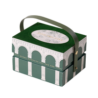 Boîte cadeau rigide écologique personnalisée pour mariage, matériaux recyclés, fermeture magnétique, boîte à lunch