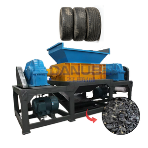 High Efficiency Used Small Scrap Metal Bike <b>Tire</b> Shredder for Sale - Product Image 1