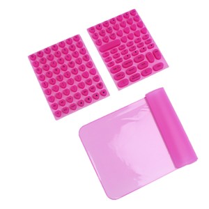 Couverture de clavier en silicone Hytsow, disposition US, anti-poussière, pour la protection des ongles - Product Image 5