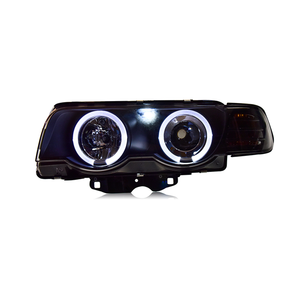 Phare de voiture complet LED, mise à niveau à nouveau Style modifié, feu avant pour <span class=keywords><strong>BMW</strong></span> E38 7 série 1995 2002 728, <span class=keywords><strong>730</strong></span> - Product Image 1