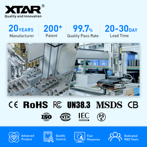 XTAR - Batería Recargable de Litio de 1.5V AA de 3000mAh con Carga USB-C, Diseño Especial, para Cerraduras Inteligentes, Dispositivos de Audio y Video - Product Image 4
