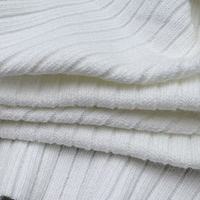 Tissu en tricot côtelé large CVC ultra-lourd 360 GSM |   C/P/SP 58/38/4 |   Tissu côtelé structuré à maille lâche 145CM