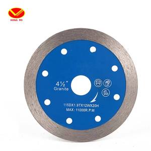 Granite gạch ceramic cắt đĩa d115mm Báo Chí nóng thiêu kết 4.5 inch tay thấy toàn bộ liên tục phân khúc cắt 1/2in - Product Image 3