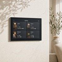 Q7S Tablet PC Android 7 Inci untuk Pemasangan di Dinding, Panel Sentuh PoE, Layar Kontrol Bangunan Pintar, Wi-Fi 6, 2 GB 16 GB OEM