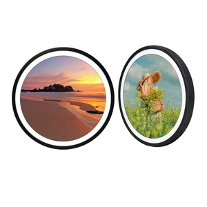 Wintouch Aluminum Alloy 23.6'' <b>Large</b> Size <b>Photo</b> <b>Frame</b> with Video Playback Touchscreen Wi-Fi & Clock-Wall Hanging Decoration - Product Image 1