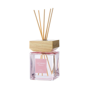 Northern Mu Reed <b>Diffuser</b> Square Bottle With Wooden <b>Cap</b> Long Lasting Fragrance For Home And Hotel Use - Product Image 5