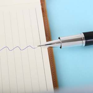 Stylo à bille en plastique promotionnel avec logo personnalisé, largeur d'écriture de 0,5 mm - Product Image 6