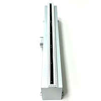 Diffuseur linéaire encastré avec boîte de plénitude intégrée, cadre en aluminium, revêtement en ABS, boîte en acier galvanisé pour la ventilation de plafond CVC