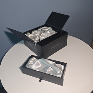 Sang Trọng Lớn Biểu Tượng Tùy Chỉnh In Ấn Từ Đóng Đôi Mở Hộp Với Lá Nóng In Ấn Đối Với Trang Sức & Bông Tai & <span class=keywords><strong>R</strong></span>ượu Vang Chai - Product Image 4