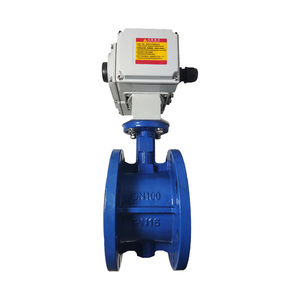 Válvula de Mariposa Eléctrica con Conexión de Brida y Revestimiento de Goma de Alto Rendimiento DN100, Dispositivo de Válvula D941J-16J - Product Image 6