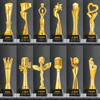 Trophées en cristal en forme d'étoile avec logo personnalisé, récompenses d'honneur en résine de haute qualité pour les compétitions, catégorie de produits médailles et plaques