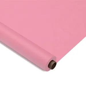 Factory Disposable Plastic Tablecloth Roll for Weddings Banquets Home Use Table Cloths for Rectangle round Tables