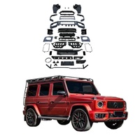 Kit carrosserie BTC de haute qualité pour Mercedes-Benz Classe G W465, mise à niveau style G63, pare-chocs avant, pare-chocs arrière, calandre, tuyau, matériau PP