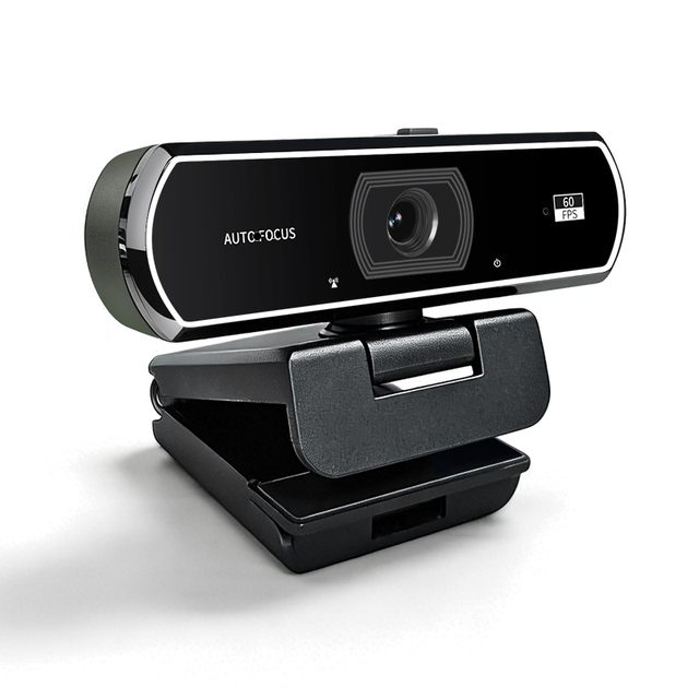 Cross-Border Bestseller 4K 8MP Auto-Focus CMOS Sensor USB Webcam Model W928 From China for Online Classes & Video Streaming