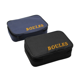 Sac de transport personnalisé en acier inoxydable pour boules de pétanque et de bocce, idéal pour les sports de plein air, avec logo personnalisé Aobang HF6003 73mm - Product Image 2