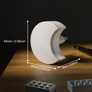 Cloud Shape Dusk-to-Dawn <b>Sensor</b> Night <b>Light</b> with Warm White Glow for Kids Gift and Factory Direct Wholesale - Product Image 2