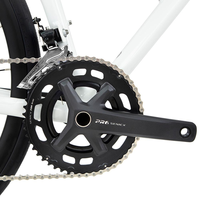 Vélo de route à disques hydrauliques TWITTER C6 RS-24S 700C 2*12 vitesses, groupe SENSAH, fourche en carbone, 9,6 kg léger, 45/48/51/54 cm