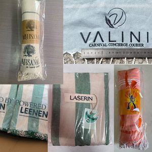 Asciugamani Turchi Hammam a Righe 100% Cotone, Personalizzabili con Nappe, Asciugatura Rapida, Anti-Sabbia, Ricamati, Portatili per Palestra e Uso Quotidiano - Vendita all'Ingrosso - Product Image 2