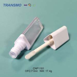 Tubos para Brillo Labial, Tubos para Lápiz Labial Líquido, Tubos Triangulares de 5 ml para Brillo Labial Vacíos con Pincel - Product Image 5