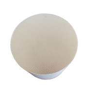 Support de catalyseur en céramique alvéolée de cordierite de haute qualité pour pièces de moteur