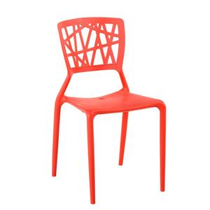 เก้าอี้พลาสติกสำหรับสวนแบบขายส่งจากเม็กซิโก เก้าอี้ร้านอาหารแบบมีพนักพิงโปร่ง เก้าอี้คาเฟ่แบบซ้อนได้ เก้าอี้พลาสติกสำหรับรับประทานอาหาร - Product Image 5