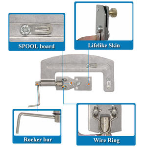 Outil de montage rapide de hameçons en acier inoxydable 10,3 cm 48g semi-automatique pour la pêche à la mouche en eau douce - Product Image 4