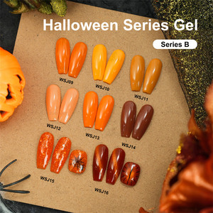 Esmalte <span class=keywords><strong>de</strong></span> Uñas en Gel <span class=keywords><strong>de</strong></span> la Serie Popular <span class=keywords><strong>de</strong></span> <span class=keywords><strong>Halloween</strong></span>, Colorido, Divertido, No Tóxico, <span class=keywords><strong>de</strong></span> Larga Duración, 15 ml, Esmalte <span class=keywords><strong>de</strong></span> Uñas UV - Product Image 4