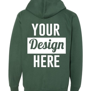 Créez votre propre sweat-shirt à capuche zippé brodé en 3D personnalisé - Multicolore - Sweat-shirt pour homme en polyester/coton - Product Image 2