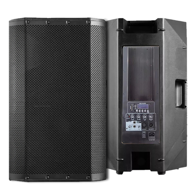 Accuracy Pro Audio CAN15APA 15" 2 Way 400W Plastic Class H Powered Amplifier Active Speakers 15 Inch Professional