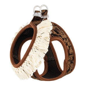 Arnés de perro pequeño encantador de liberación rápida con chaleco de perro pequeño para caminar diario de encaje para perro gato - Product Image 1