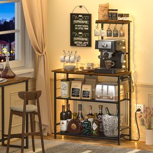 Soporte Giratorio 360° para <span class=keywords><strong>Cápsulas</strong></span> de Café, Impermeable, Estilo Vintage, para <span class=keywords><strong>Cápsulas</strong></span> K-Cup y <span class=keywords><strong>Nespresso</strong></span>, Organizador Metálico para Barra de Café, Gran Capacidad - Product Image 5